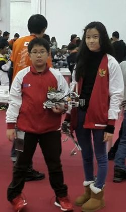 Hebat! 2 ABG RI ini Jadi Jawara di Olimpiade Robot Dunia di Rusia Hebat! 2 ABG RI ini Jadi Jawara di Olimpiade Robot Dunia di Rusia