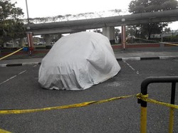 Bau Menyengat Masih Tercium di Sekitar Mobil Tempat Mayat Sri Ditemukan