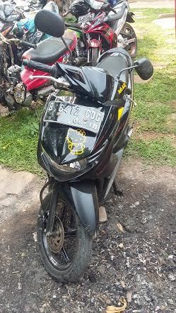 Ini Motor yang Ditumpangi Ibu dan Anak yang Tewas Terlindas Truk di Kapuk