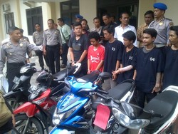 Kelompok Pemuda ini Jual Motor Hasil Kejahatannya Lewat Facebook