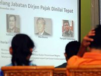 Lelang Jabatan Dirjen Pajak Dibahas