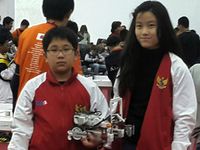 Anak Indonesia Juara Olimpiade Robot