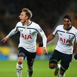 Gol Eriksen di Menit Akhir Menangkan Tottenham