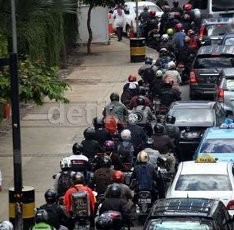 Berjubelnya Motor di Jakarta, Tiap Hari Ada 2.700 STNK Baru