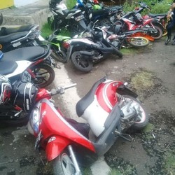 10 Motor Ini Jadi Korban Ricuh Massa AMPG di DPP Golkar