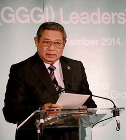 SBY Bicara tentang Lingkungan di Depan 600 Tokoh di Singapura