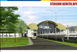 Ini Penampakan Stasiun Kereta dan Integrated Building Bandara Soetta