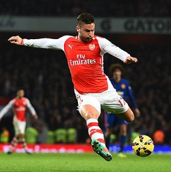 Tidak Didaftarkan Arsenal, Giroud Tak Bisa Main Lawan Dortmund