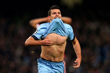 Aguero Tidak Hat-trick, tapi Bikin 3,5 Gol