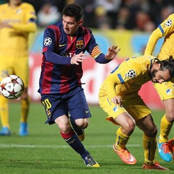 Messi Hat-trick, Barca Taklukkan APOEL 4-0