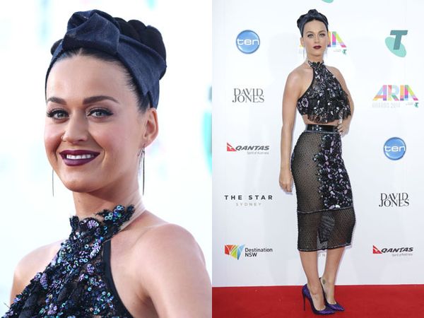Katy Perry Seksi dengan Rok Menerawang di ARIA Awards 2014