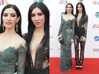 Penyanyi Duo Australia ini Eksis Tanpa Bra di ARIA Awards 2014