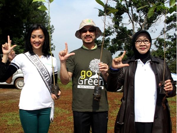 Rehabilitasi Lahan Kritis di Gunung Pancar