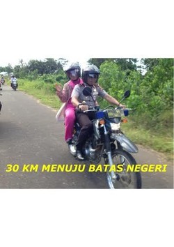 Kisah Kapolda Kalbar yang Blusukan ke Perbatasan Malaysia Bermotor Ria