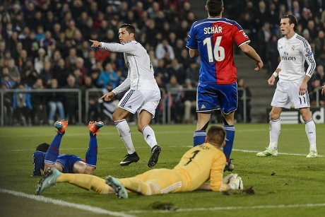 Gol Tunggal Ronaldo Menangkan Madrid atas Basel