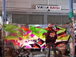 Kritik Pemkot, Seniman Street Art Tangerang Bikin Mural Tandingan