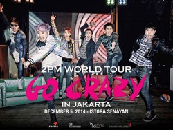 Konser GO CRAZY! 2PM di Jakarta Diundur ke 28 Maret 2015