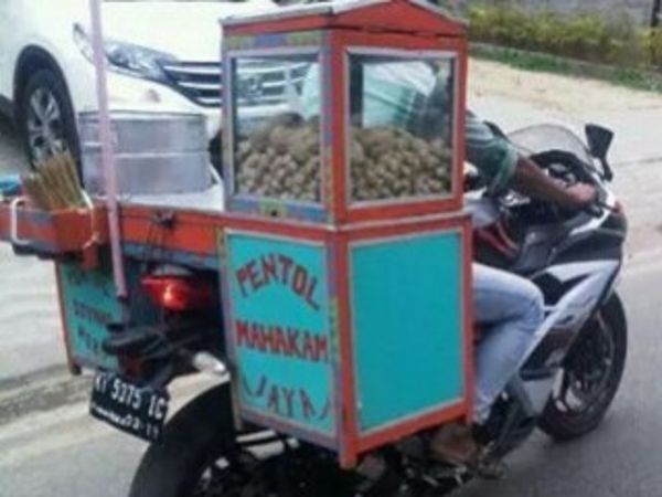 Gerobak Bakso Ninja 250 cc