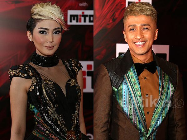 Rambut Serupa tapi Tak Sama Fenita Arie dan Irfan Hakim