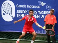 Aditya Lolos ke Delapan Besar Garuda Indonesia Tennis Open