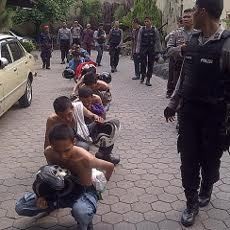 19 Pelajar SMK Bawa Sajam Diringkus Saat akan Serbu Sekolah Lain