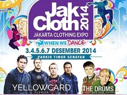 Yellowcard dan The Drums Tampil di JakCloth 2014