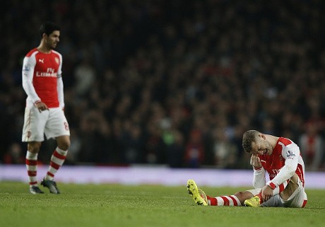 Wilshere Janji Kerja Keras Agar Bisa Segera Pulih