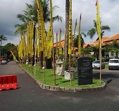 Tinjau Lokasi Munas Golkar, Kapolda Nyatakan Bali Aman