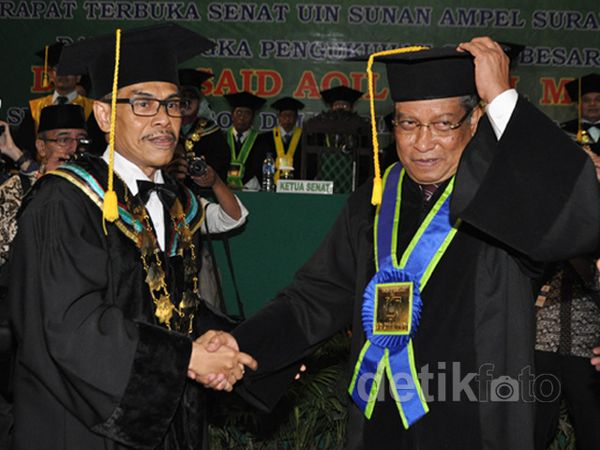 Ketua Umum PBNU Dikukuhkan Sebagai Profesor Bidang Ilmu Tasawuf