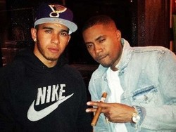 Lewis Hamilton Siap Rilis Album Bareng Nas?