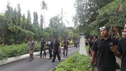 Ini Alasan Pasukan Pengaman Munas Golkar Bawa Bambu Runcing