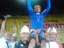 Musi Triboatton Tuntas, Tim Jabar Menang & Pesta di Sungai Musi