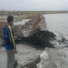 Tanggul Lumpur Lapindo di Titik 73 B Jebol