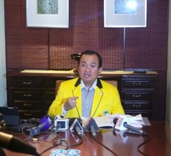 Priyo Kaget Ada Rekaman Nurdin Halid Skenariokan Kemenangan Ical