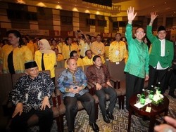 Datang ke Munas Golkar, PKS dan PPP Yakin KMP Solid