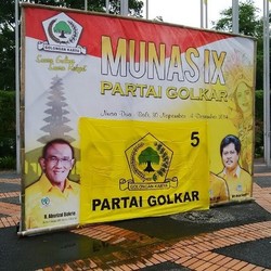 Foto-foto Agung Laksono Disingkirkan dari Munas Golkar