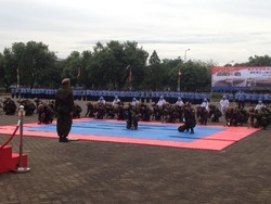 Di HUT Korpri, Pasukan Bela Negara Pamer Bongkar Pasang M-16