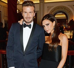 Foto: Sehari Pasca Kecelakaan, David Beckham Hadiri Pesta Bersama Victoria