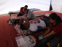 Masyarakat Antusias Ikuti Donor Darah di Honda Fiesta