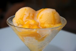 Puding Manis dan Sorbet Mangga, Dessert Mangga Enak untuk si Kecil