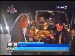 Video Amatir: Sesaat Sebelum Nadjib Tewas Hendak Menolong Korban Kecelakaan