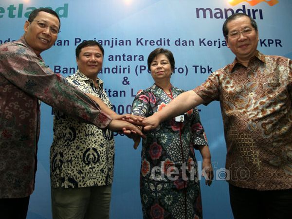 Bank Mandiri Kucurkan Kredit untuk Metropolitan Land