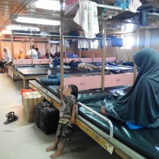 Saat Dirut Pelni Meladeni Curhat Penumpang di KM Bukit Raya