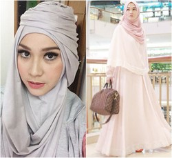 Trik Modifikasi Jilbab Instan Agar Terlihat Lebih Modis