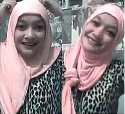 Kreasi Hijab Menggunakan Jilbab Instan Asimetris dengan Tutorial Ini