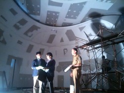 Ini Penampakan Dinding Sarang Tawon Markas Command Center Bandung