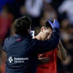 Messi Dapat Kartu Kuning Usai Dilempar Botol, Barcelona Ajukan Banding