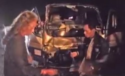 Mobil Penabrak Nadjib Juga Serempet Travel, Baret di Bagian Kiri