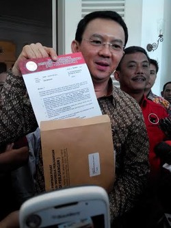 Soal Wagub, Ahok Mengaku Sejak Awal Memang Memilih Djarot
