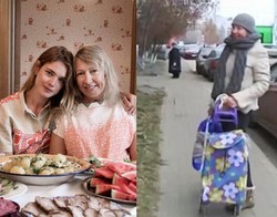 Ibu dari Model Terkenal Bergaji Miliaran Rupiah Ini Berjualan Kue di Jalanan